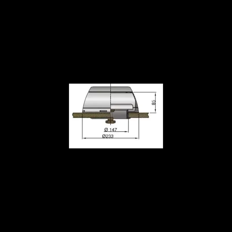 Online Boîte à dorade plastique pour manche inox ø 75/100/125 mm Hublot & Aération·Aérateur De Pont