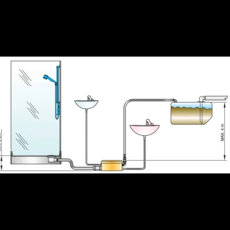 Collecteur eaux grises 12/24V Groupes D'Eau & Pompe·Pompe Automatique|Groupe D'Eau & Pompe·Pompe Automatique