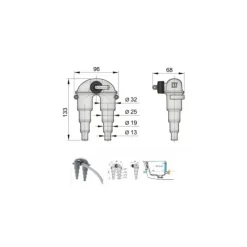 Online Coude anti-siphon ø13 à 32 mm | A durite Plomberie·Clapet Anti Retour Et Coude Anti-Siphon