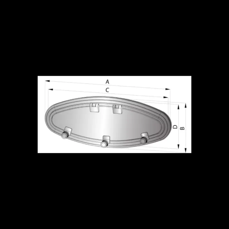 Discount Hublot elliptique PX Hublot & Aération·Hublot & Panneau De Pont