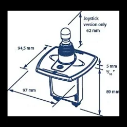 Best Panneau de commande alu à joystick Poste De Pilotage·Accessoire Propulseur D'Étrave
