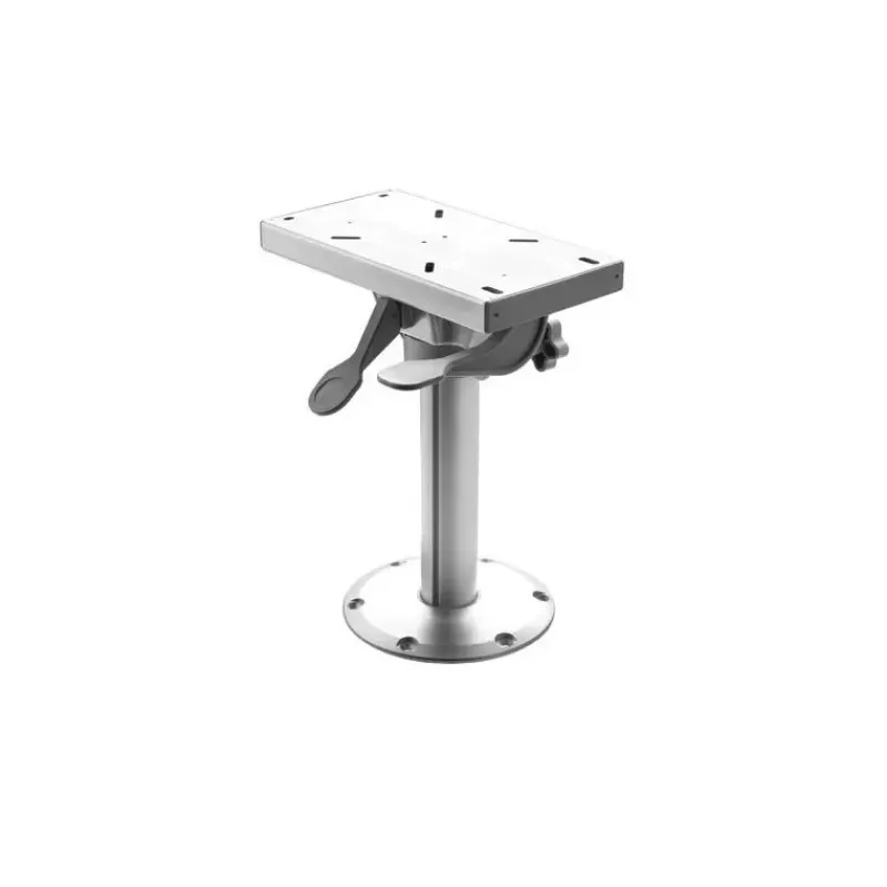 Pied de siège pivotant amovible sur glissière 38 cm*Vetus Outlet
