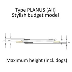 New Planus rectangle Hublot & Aération·Hublot & Panneau De Pont