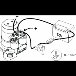 Propulseur d'étrave conventionnel BOW5524 24V 55 Kg 150 mm*Vetus Online