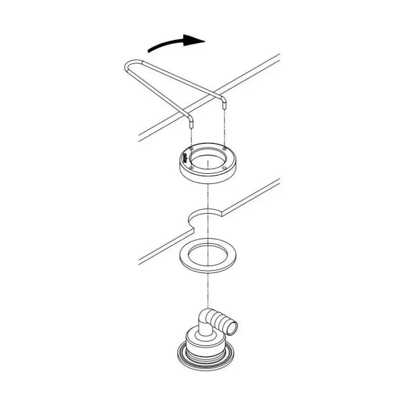 Outlet Raccord coudé pour réservoir rigide Plomberie·Raccord Cannelé & Fileté|Plomberie·Raccord Fileté & Cannelé