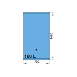 Réservoir souple 3 couches 55 à 220 L*Vetus Hot