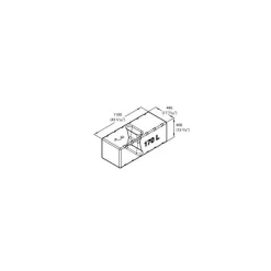 Best Réservoir tout usage avec cloison 88 à 335 L Réservoir D'Eau·Réservoir Eau Usée|Réservoir D'Eau·Réservoir Eau Propre