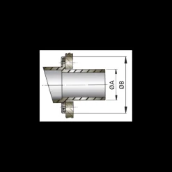 Sortie d'échappement EPDM*Vetus Discount