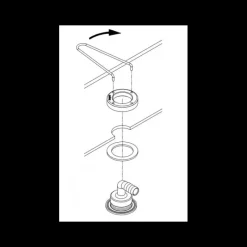 Tuyau d'aspiration pour réservoir ø13 mm*Vetus Sale