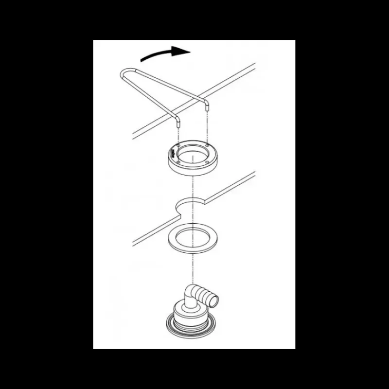 Tuyau d'aspiration pour réservoir ø13 mm*Vetus Sale