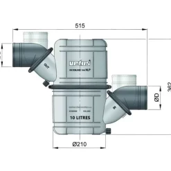 Online Waterlock NLP 15 à 120 CV Equipement Moteur In-Bord·Circuit Échappement