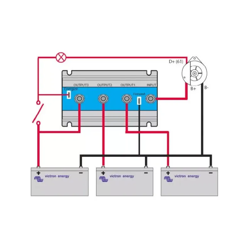 Discount VICTRON ArgoFET | 200A - 2 batteries Production Électrique·Répartiteur De Charge