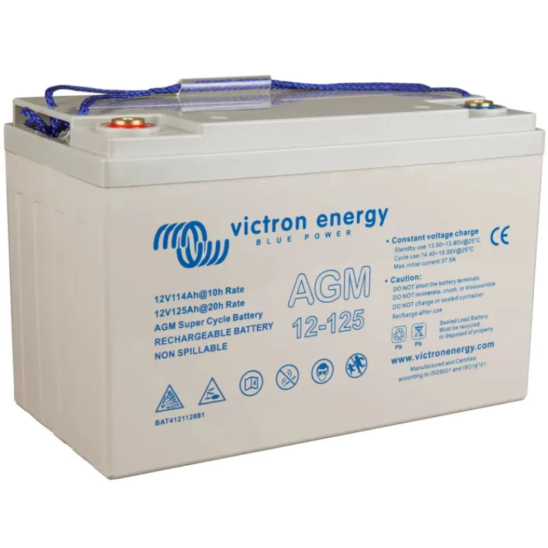 Clearance VICTRON Batterie AGM Super Cycle 12 V | 125 Ah Batterie·Batterie Agm|Batteries·Batterie Agm
