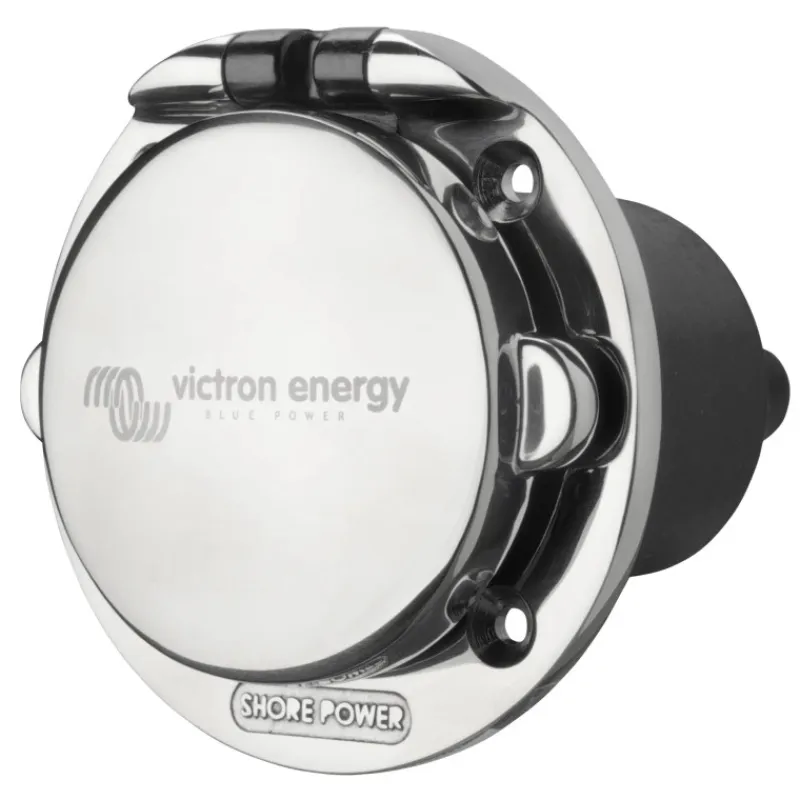 New VICTRON Socle de connexion AC - 16 A | inox Distribution & Protection·Socle Et Prise Carrosserie|Distribution & Protection·Prise De Quai