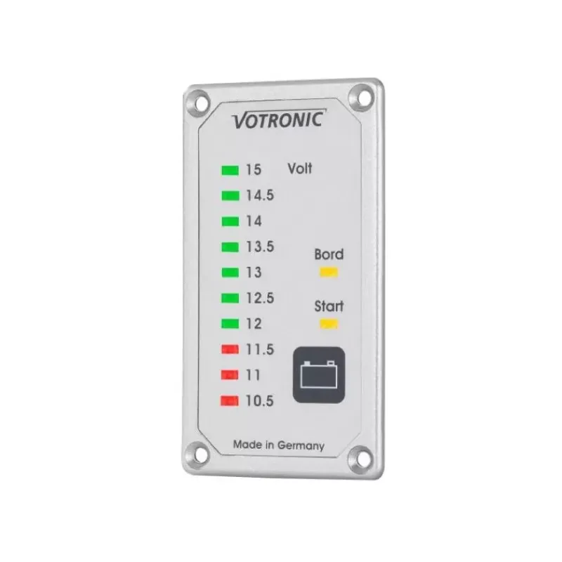 Voltmètre à LED 2 batteries*Votronic Online