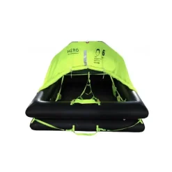 Online 4W HERO Radeau côtier 6 personnes | Container | RECONDITIONNE Radeau De Survie·Radeau Côtier