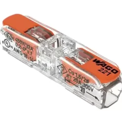 Série 221 Inline 0.2 - 4 mm²*Wago Discount
