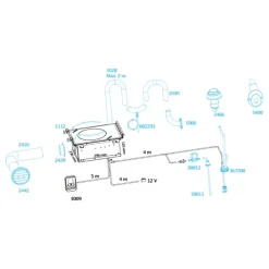 Stove 600D Plaque vitrocéramique 1 feu diesel*WALLAS Discount