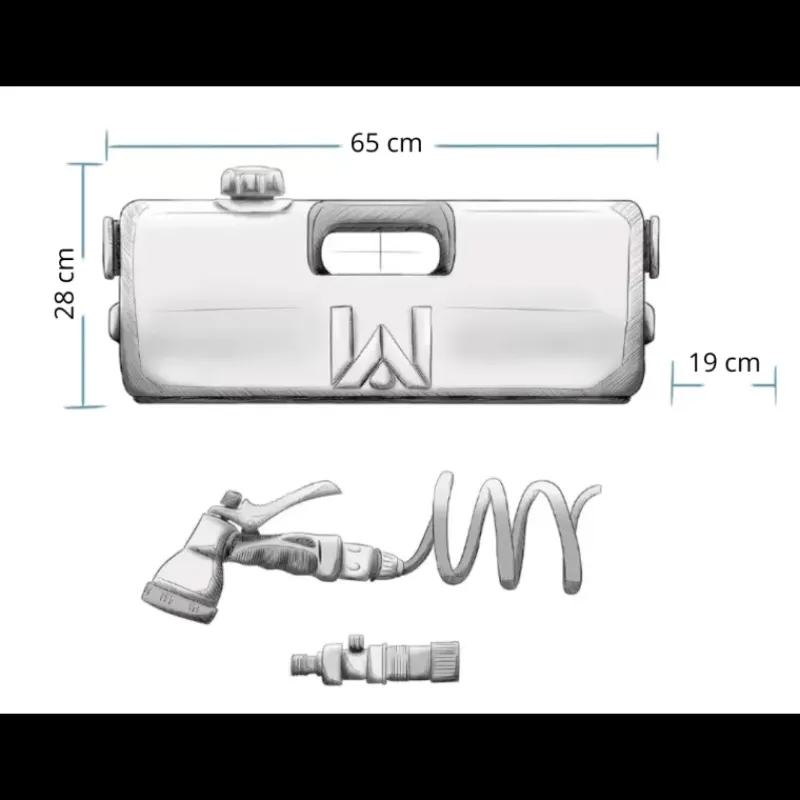 4.0 Douche nomade 15 L*WaterPORT Online