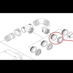 Online Sortie d'air à volet Ø 90 mm Accessoire Pour Chauffage Et Combiné·Bouches Et Raccords De Gaines D'Air Chaud