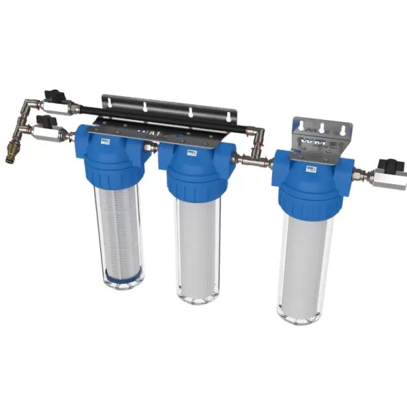 Filtration en cascade 3 étapes avec bypass*WM Aquatec Best