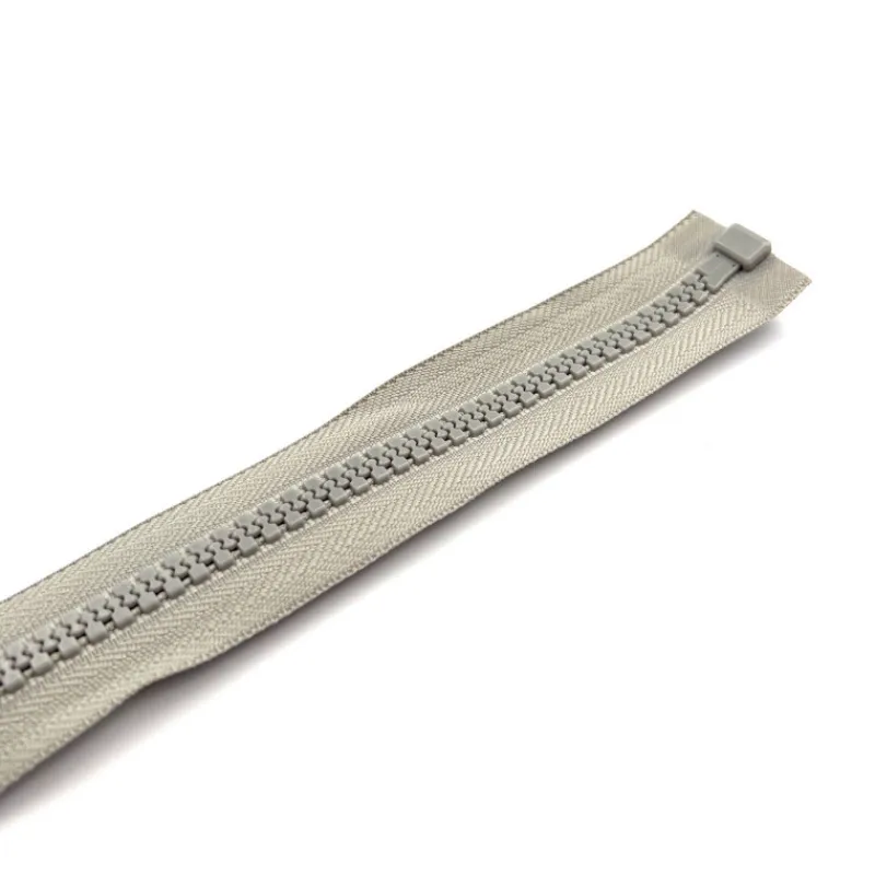 Fermeture injectée 9 mm chaine 10 mm gris*YKK Online