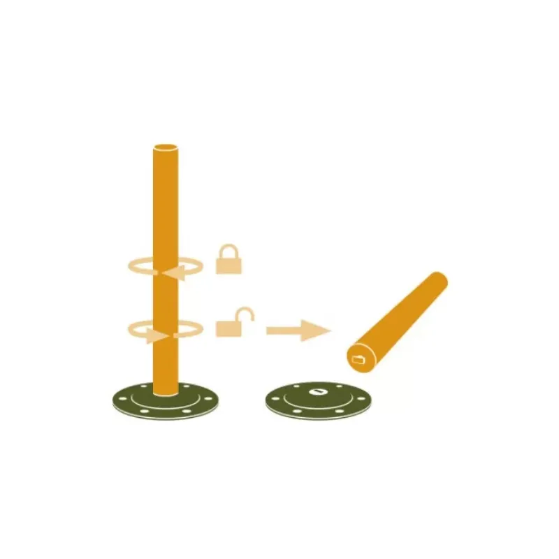 Discount Pied de table Quick Release 675 mm Table & Pied·Pied De Table
